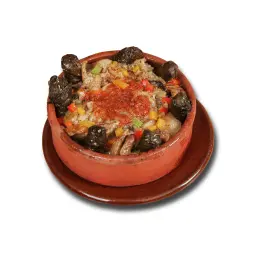 Trotters And Grape Leaves Casserole